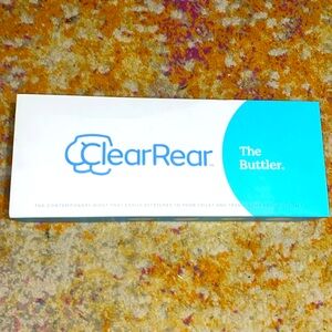 CLEAR REAR - the Buttler Bidet Toilet Seat Attachment, Self Cleaning Nozzle